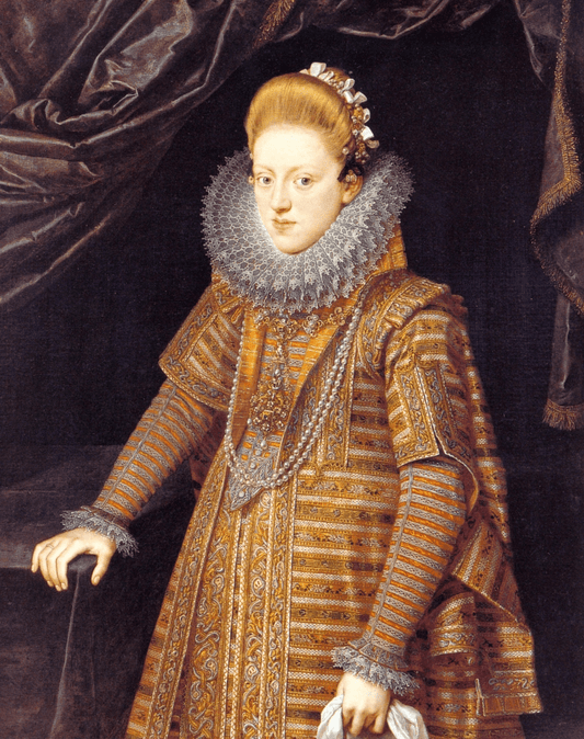 Eleonor of Austria, vintage artwork by Frans Pourbus the Younger, 12x8" (A4) Poster