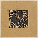 Elie Nadelman , Warsaw 1882–1946 Riverdale, New York):Head c1906–7 , vintage artwork, 16x12"(A3) Poster Print