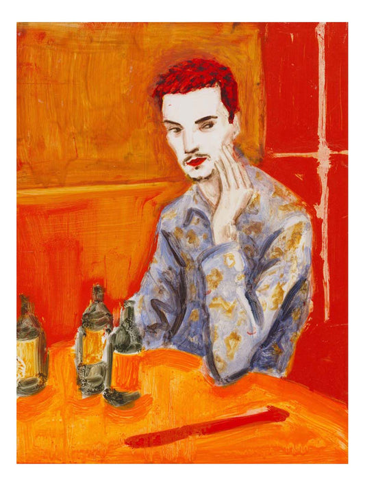 Elizabeth Peyton - Jake at the New Viet Huong, 16x12" (A3) Poster Print