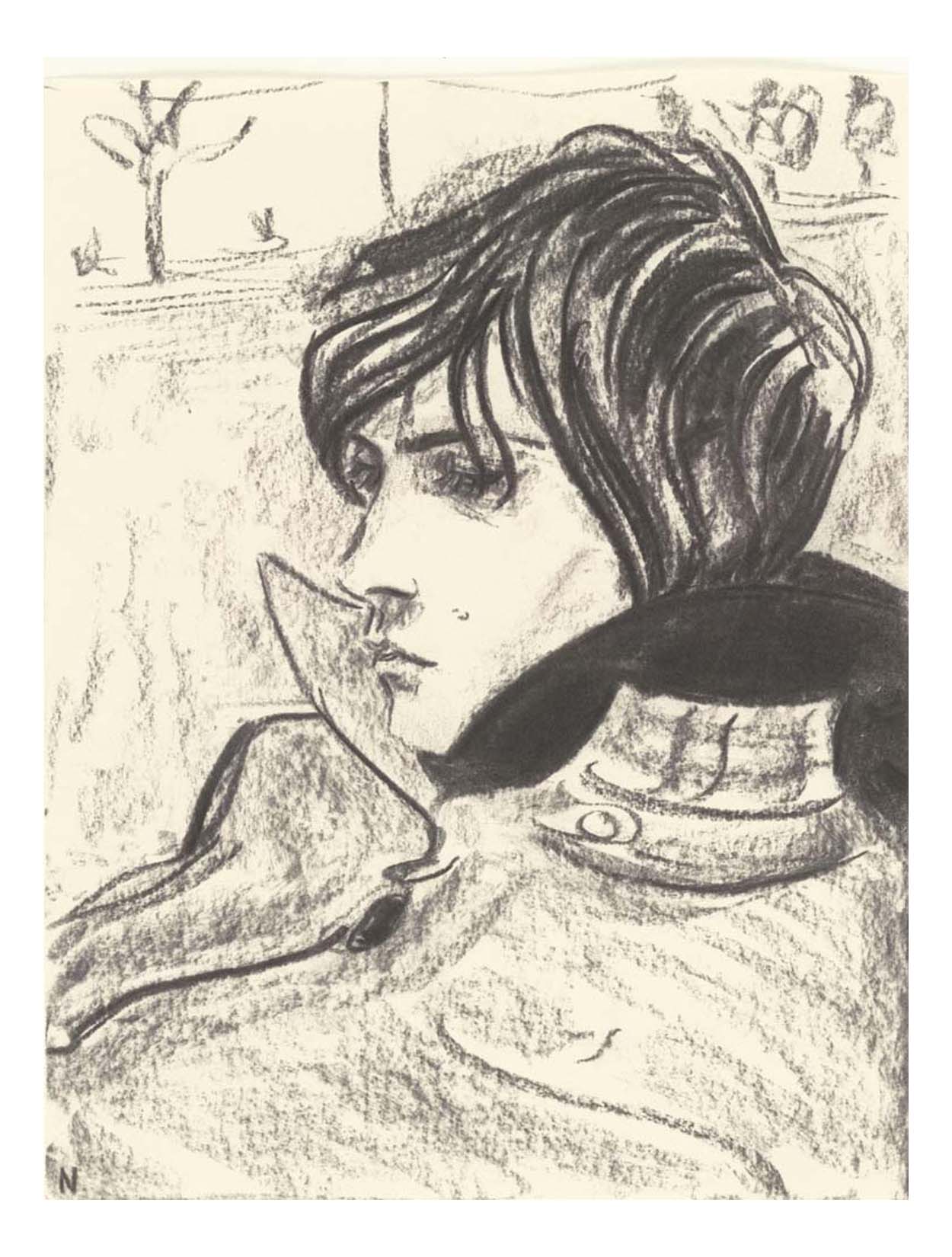 Elizabeth Peyton - Nick, 16x12" (A3) Poster Print