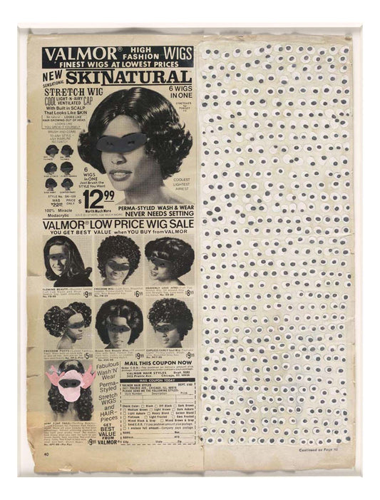 Ellen Gallagher - Skinatural, 16x12" (A3) Poster Print