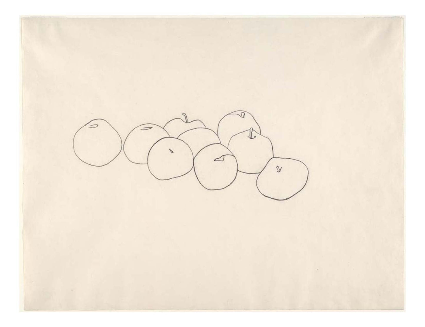 Ellsworth Kelly - Apples, 16x12" (A3) Poster Print