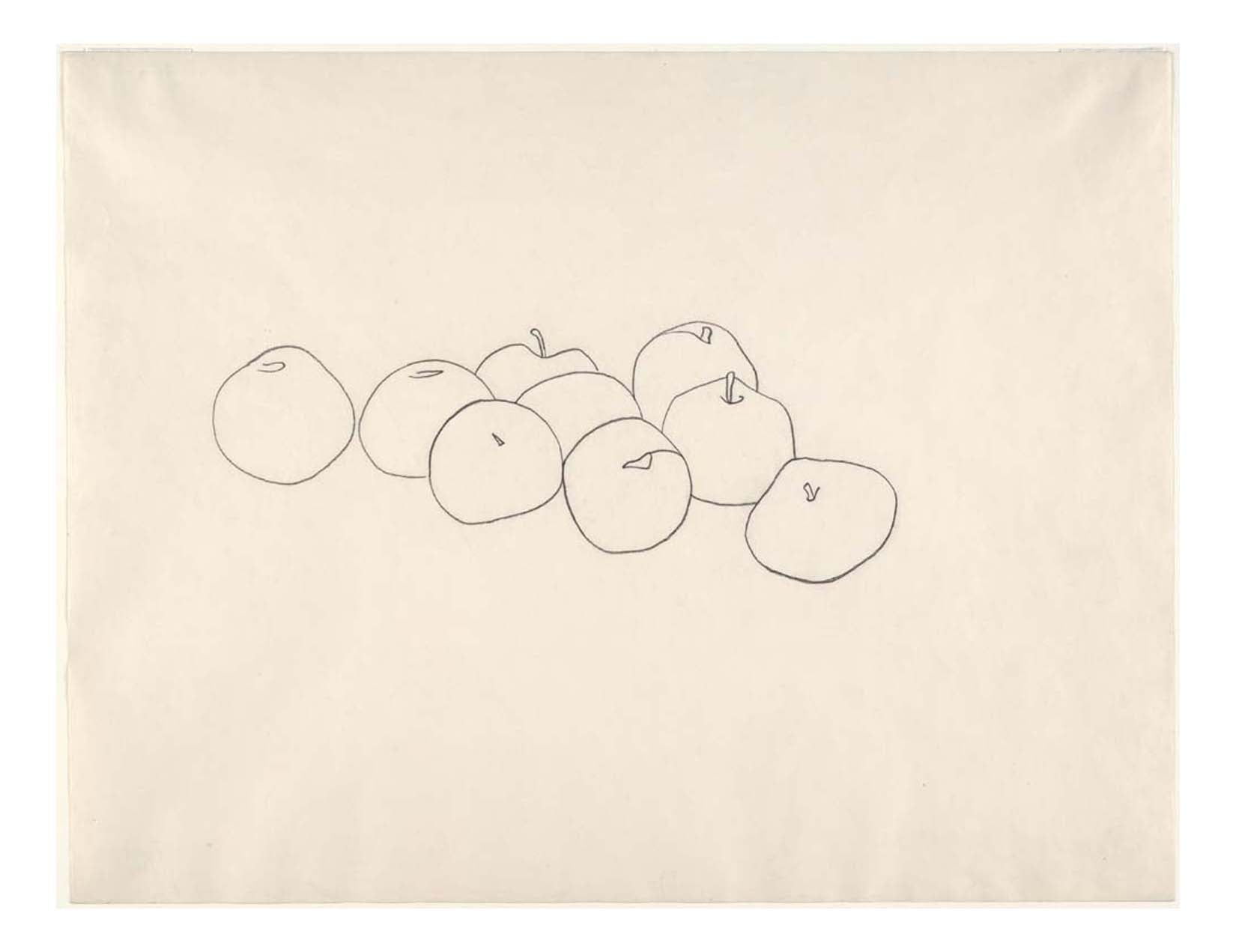 Ellsworth Kelly - Apples, 16x12" (A3) Poster Print