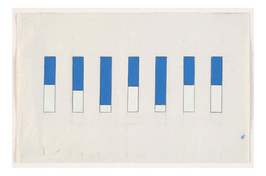 Ellsworth Kelly - Awnings, Avenue Matignon, 16x12" (A3) Poster Print