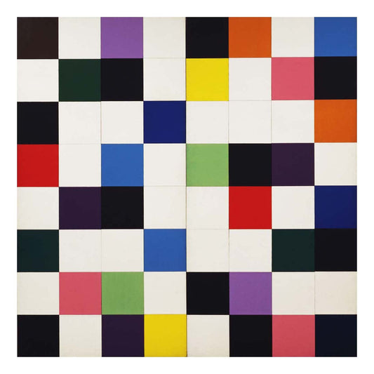 Ellsworth Kelly - Colors for a Large Wall, 16x12" (A3) Poster Print