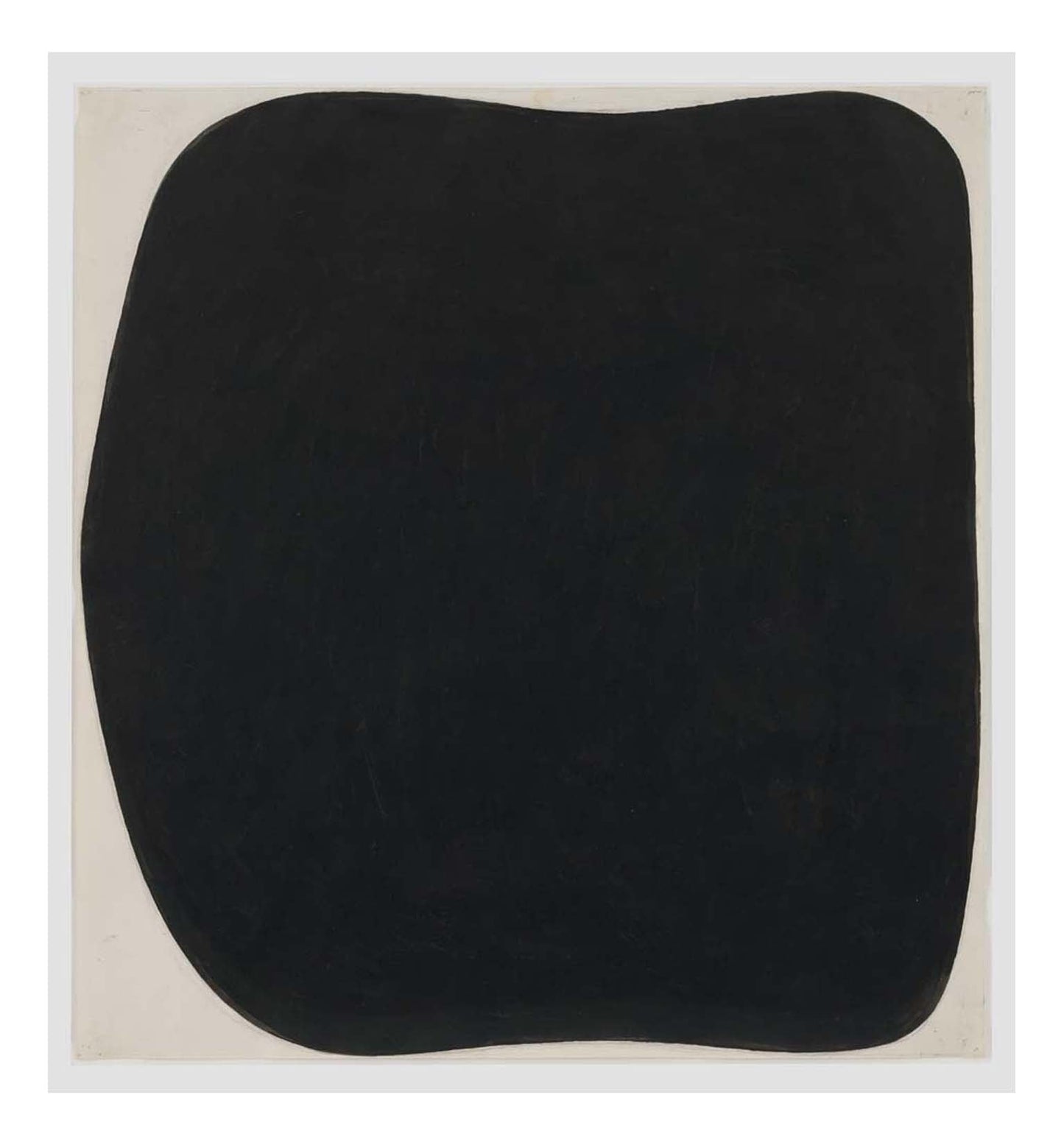 Ellsworth Kelly - Study for Black Ripe, 16x12" (A3) Poster Print