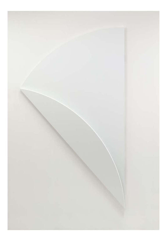 Ellsworth Kelly - White Relief over White, 16x12" (A3) Poster Print