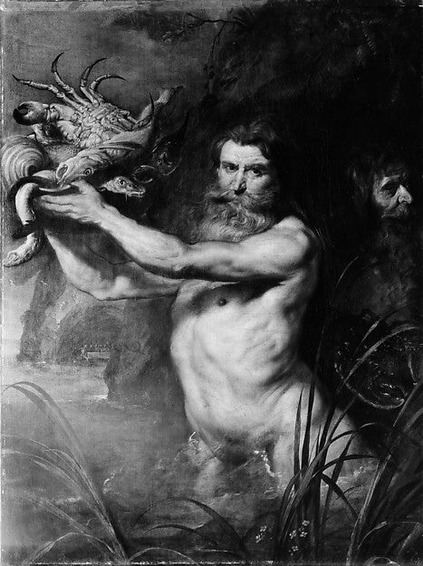Albrecht Altdorfer:Saint Jerome in Penitence in a Renaissanc-16x12"(A3) Poster