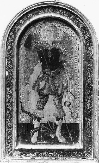 Copy after Neroccio de' Landi:Saint Michael -16x12"(A3) Poster