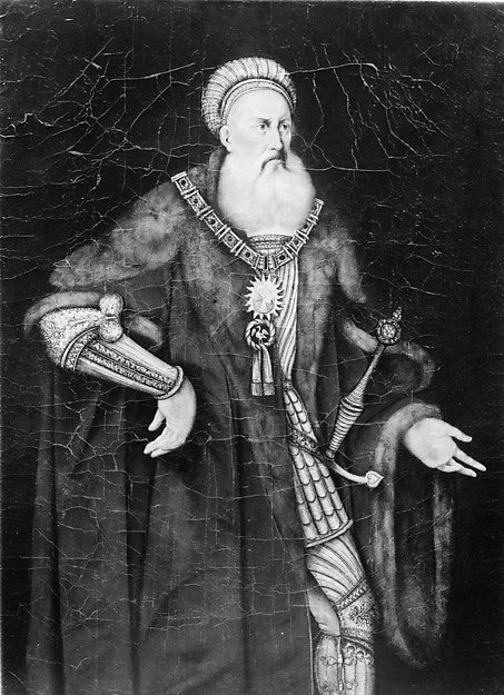 Attributed to Franz Wolfgang Rohrich:Friedrich I  Margrave o-16x12"(A3) Poster