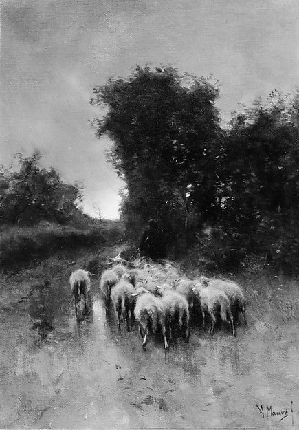 Allart van Everdingen:The Three Cottages on the Hill 17th ce-16x12"(A3) Poster