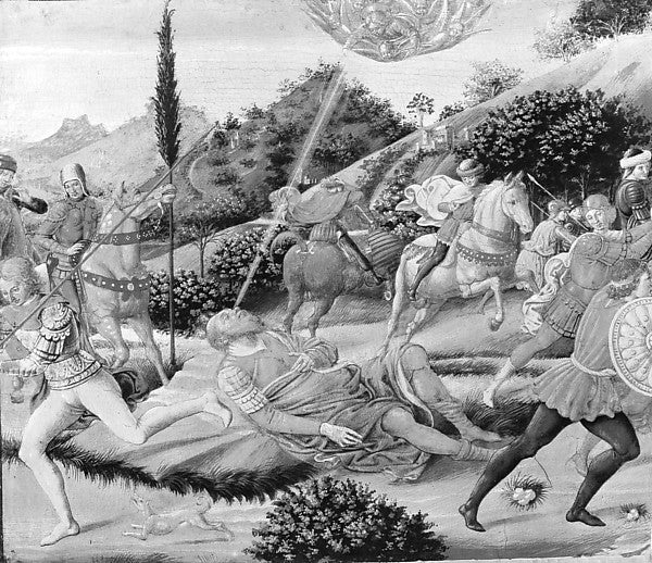 Benozzo Gozzoli:The Conversion of Saint Paul -16x12"(A3) Poster