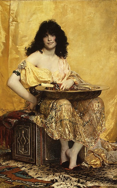 Henri Regnault:Salome 1870-16x12"(A3) Poster