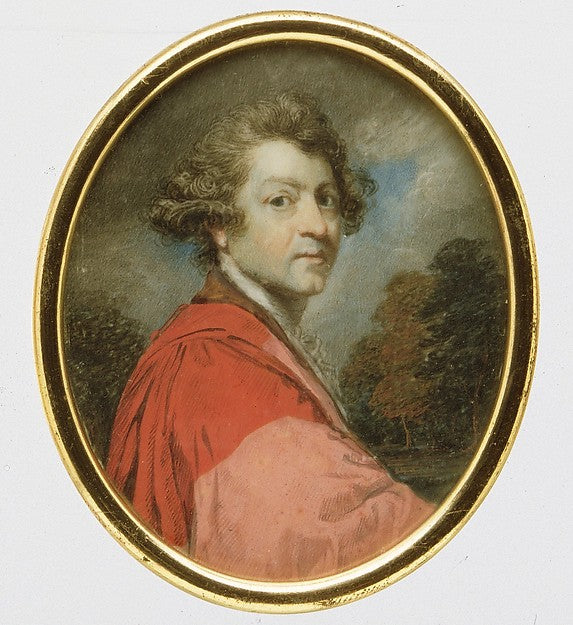 Archibald Robertson:Sir Joshua Reynolds 1786–91-16x12"(A3) Poster