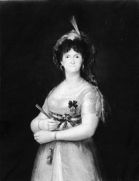Copy after Goya:María Luisa of Parma  Queen of Spain -16x12"(A3) Poster