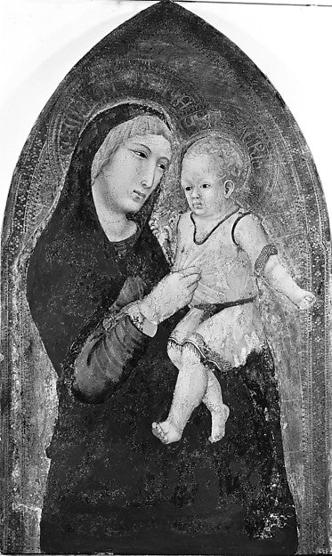 Ambrogio Lorenzetti:Madonna and Child -16x12"(A3) Poster