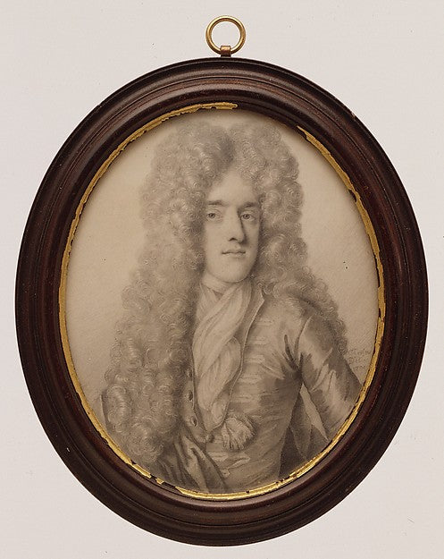 Thomas Forster:Portrait of a Man 1700-16x12"(A3) Poster