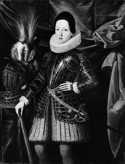 Copy after Justus Sustermans:Ferdinando II de' Medici as a B-16x12"(A3) Poster