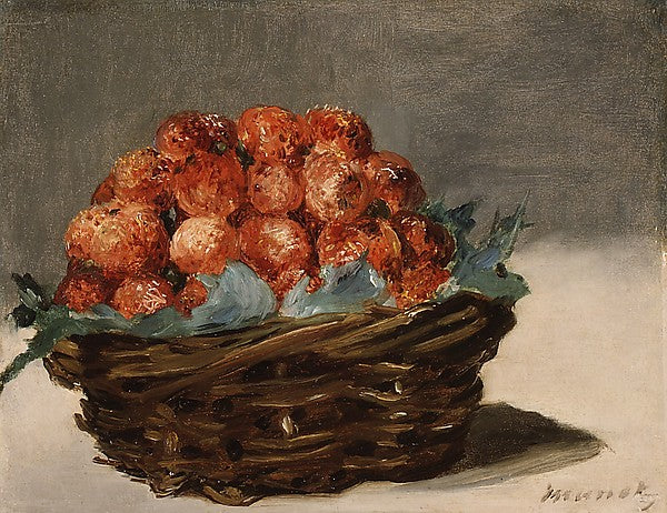 Édouard Manet:Strawberries c1882-16x12"(A3) Poster