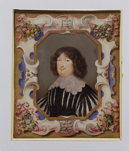 E. Jean Saillant:Portrait of a Man c1628-16x12"(A3) Poster
