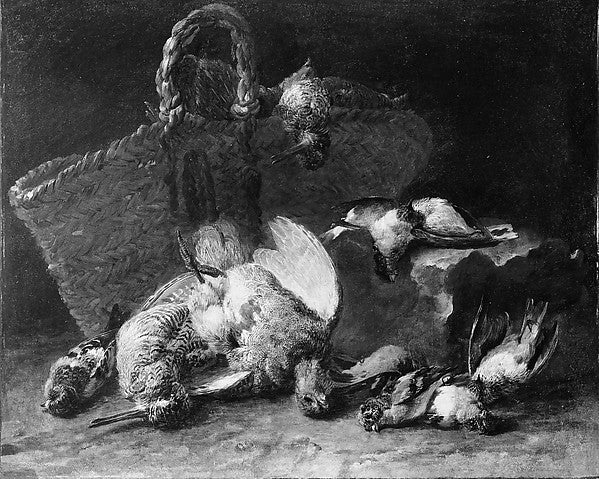 Jan Fyt:A Basket and Birds -16x12"(A3) Poster