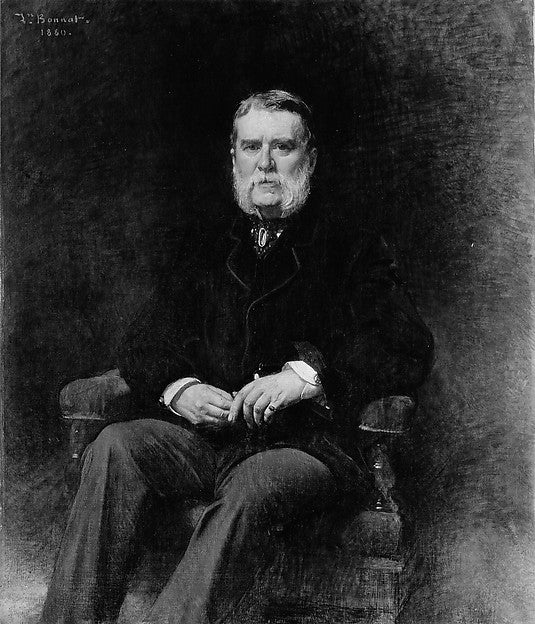 Léon Bonnat:John Taylor Johnston 1880-16x12"(A3) Poster