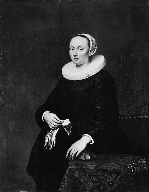 Jürgen Ovens:Portrait of a Woman 1650-16x12"(A3) Poster