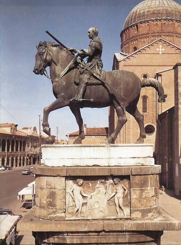 Equestrian Monument for 'Gattemalata' (Erasmo da Narni), vintage artwork by Donatello, A3 (16x12") Poster Print