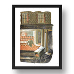 baker and confectioner by Eric Ravilious, 17x13" Frame