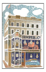 High Street Series: coach-builder by Eric Ravilious, vintage art, A3 (16x12") Poster Print