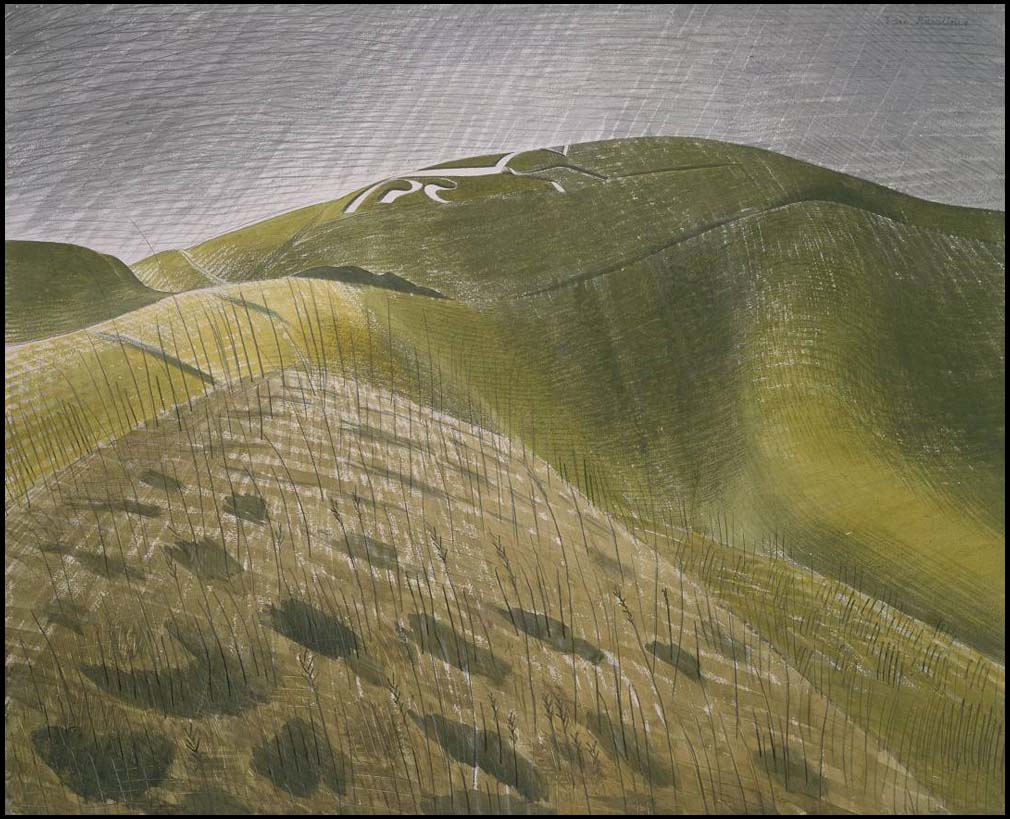 Eric Ravilious: English Landscape, 16X12"(A3)POSTER