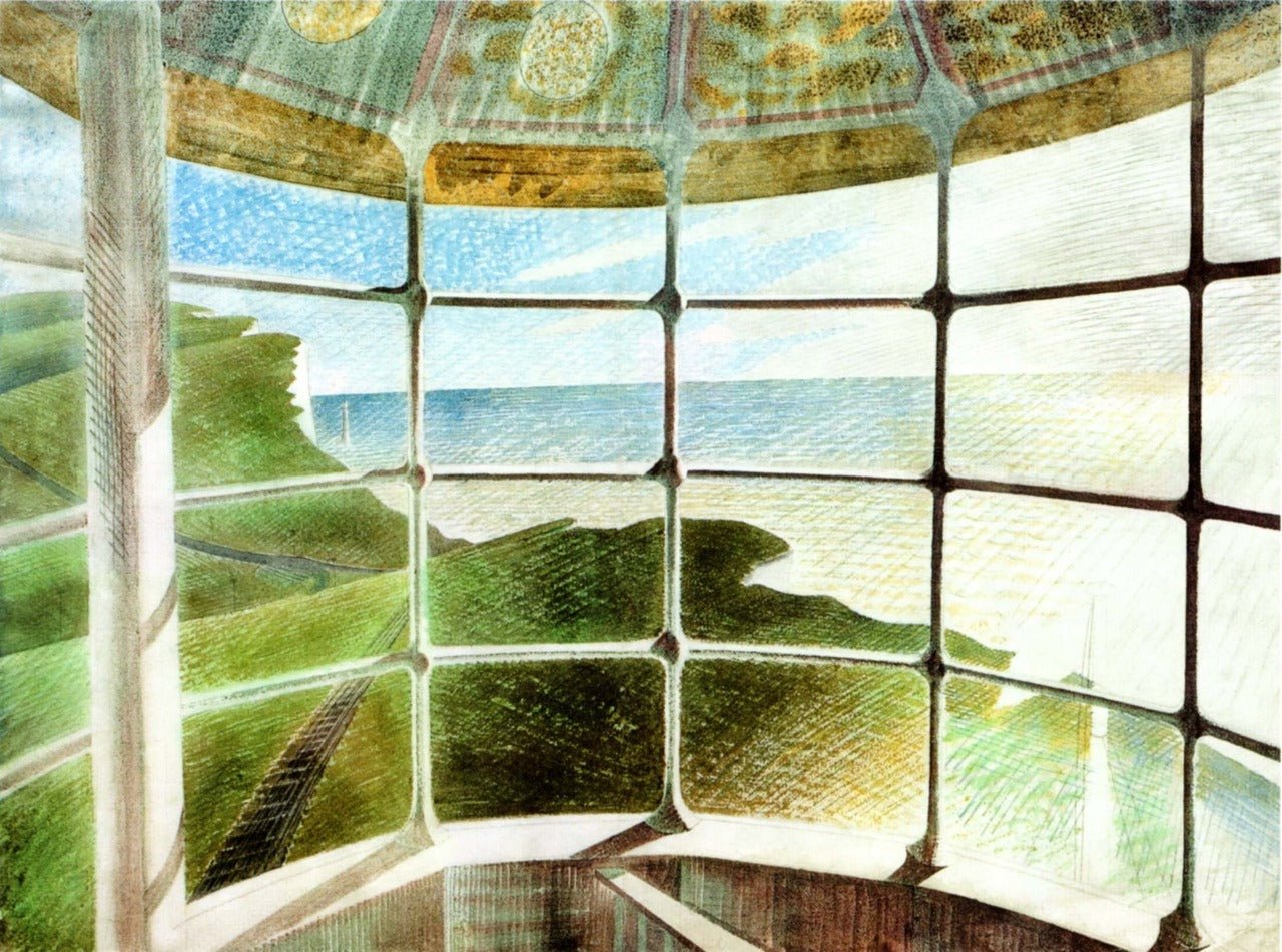 Eric Ravilious: English Landscape, 16X12"(A3)POSTER