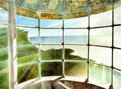 Eric Ravilious: English Landscape, 16X12"(A3)POSTER