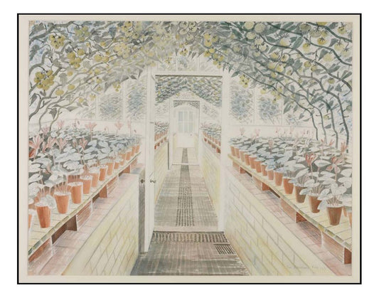 Eric Ravilious 'The Greenhouse ', 1935 by Eric Ravilious