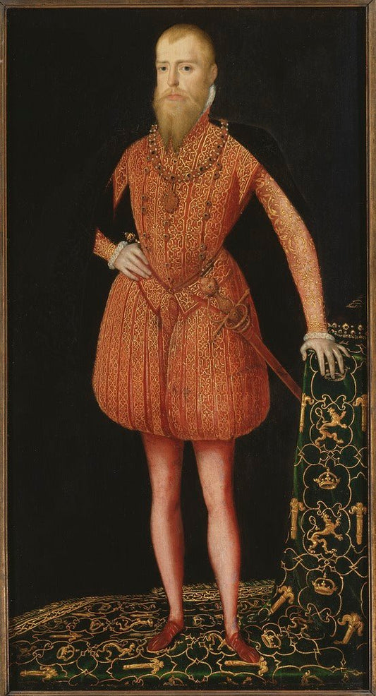 Erik XIV, vintage artwork by Steven van der Meulen, A3 (16x12") Poster Print