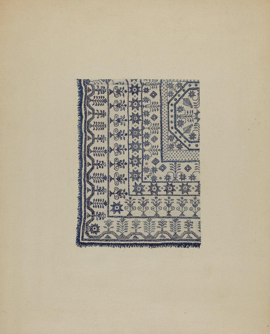 Eva Wilson:Coverlet,16x12"(A3) Poster