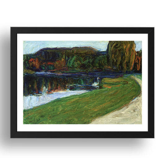 Evening Sketch 1901 by Wassily Kandinsky, 17x13" Frame