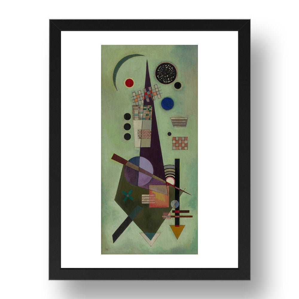  EXTENDED by Wassily Kandinsky, 17x13" Frame