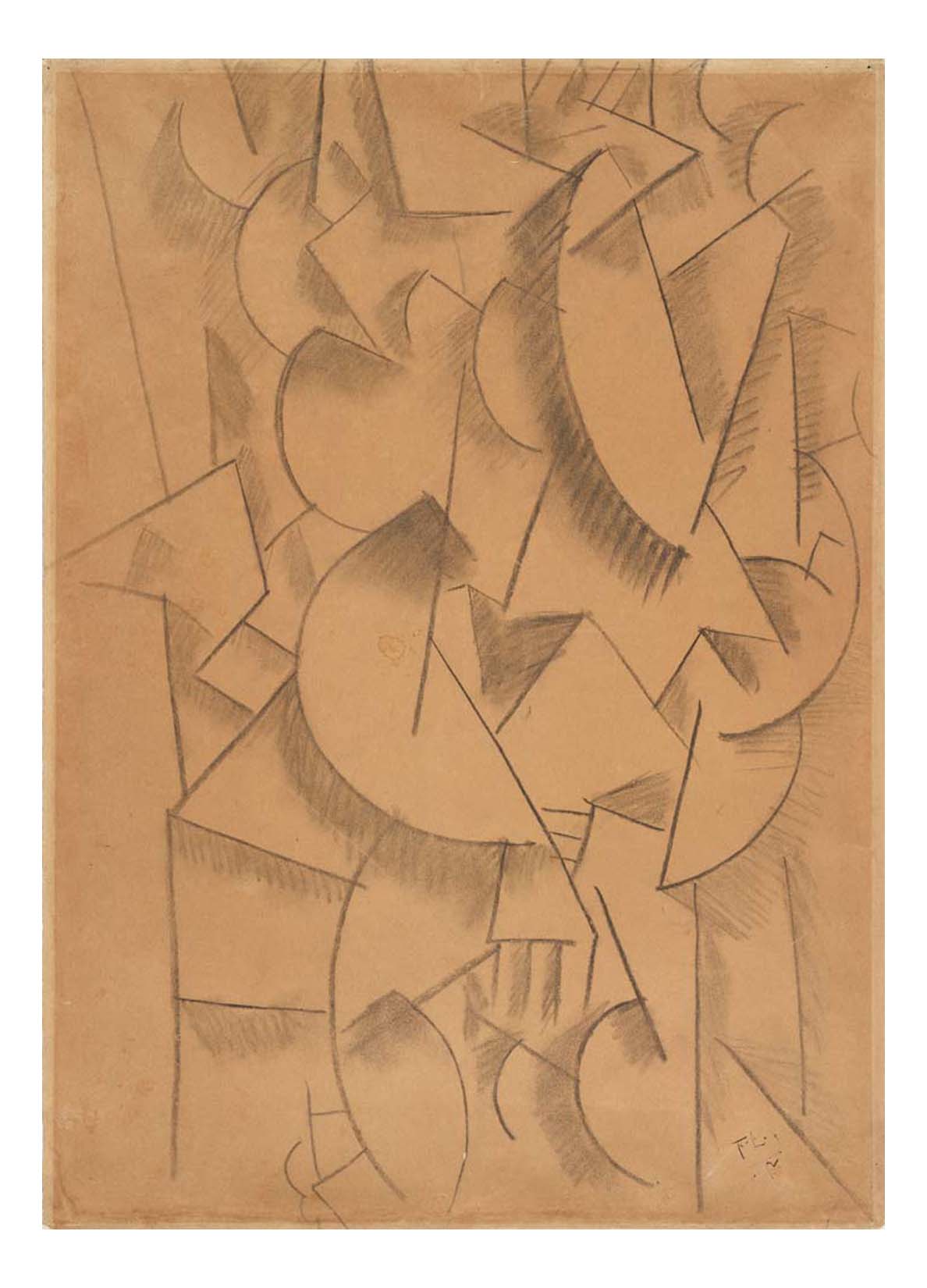 Fernand Leger - Contrast of Forms, 16x12" (A3) Poster Print