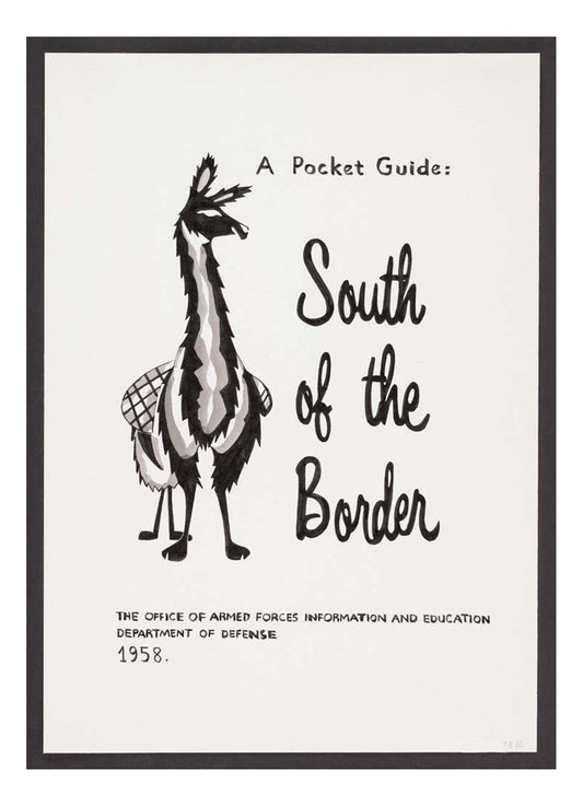 Fernando Bryce - South of the Border, 16x12" (A3) Poster Print