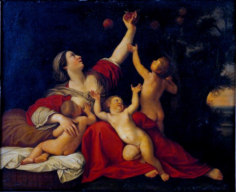 Fertility, vintage artwork by Francesco Albani, 12x8" (A4) Poster