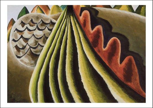 Fields of Grain as Seen from Train by Arthur Dove, vintage art, modern poster print