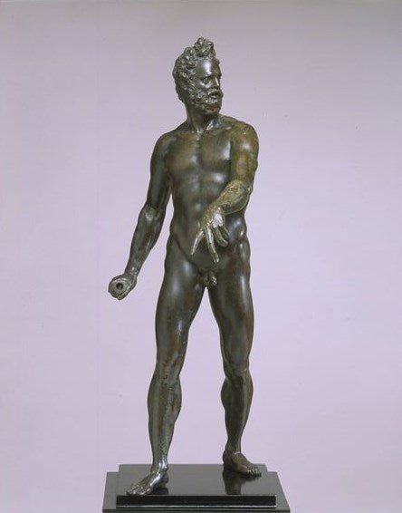 Figure of Mars, vintage artwork by Jean Boulogne, A3 (16x12") Poster Print