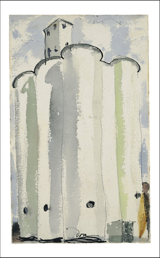 Flour Mill by Arthur Dove, vintage art, modern poster print