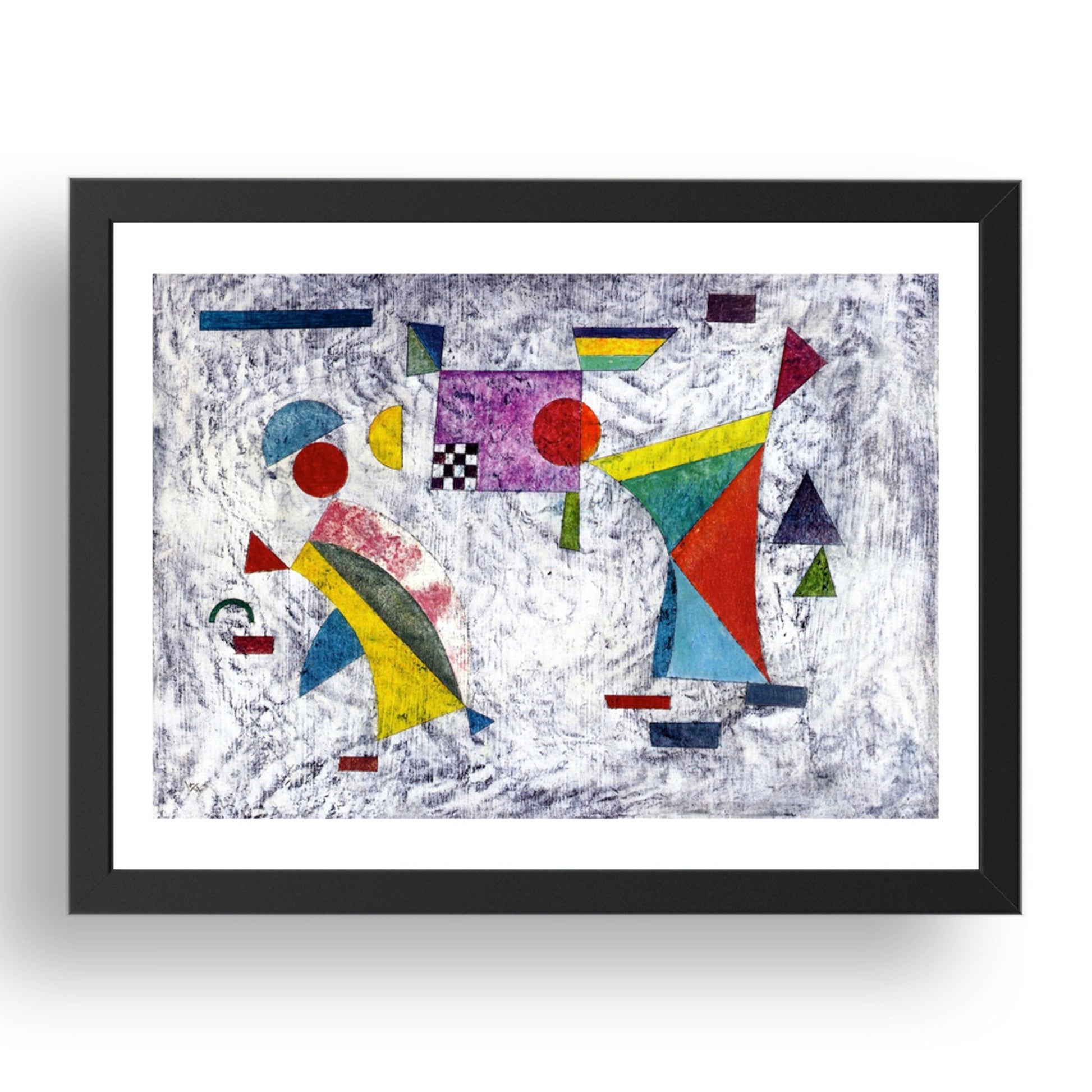 Flutter Like 1931 by Wassily Kandinsky, 17x13" Frame