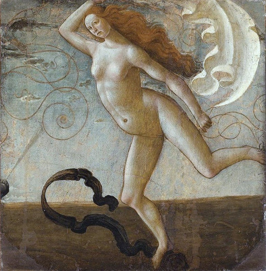 Fortune, vintage artwork by Sandro Botticelli, A3 (16x12") Poster Print