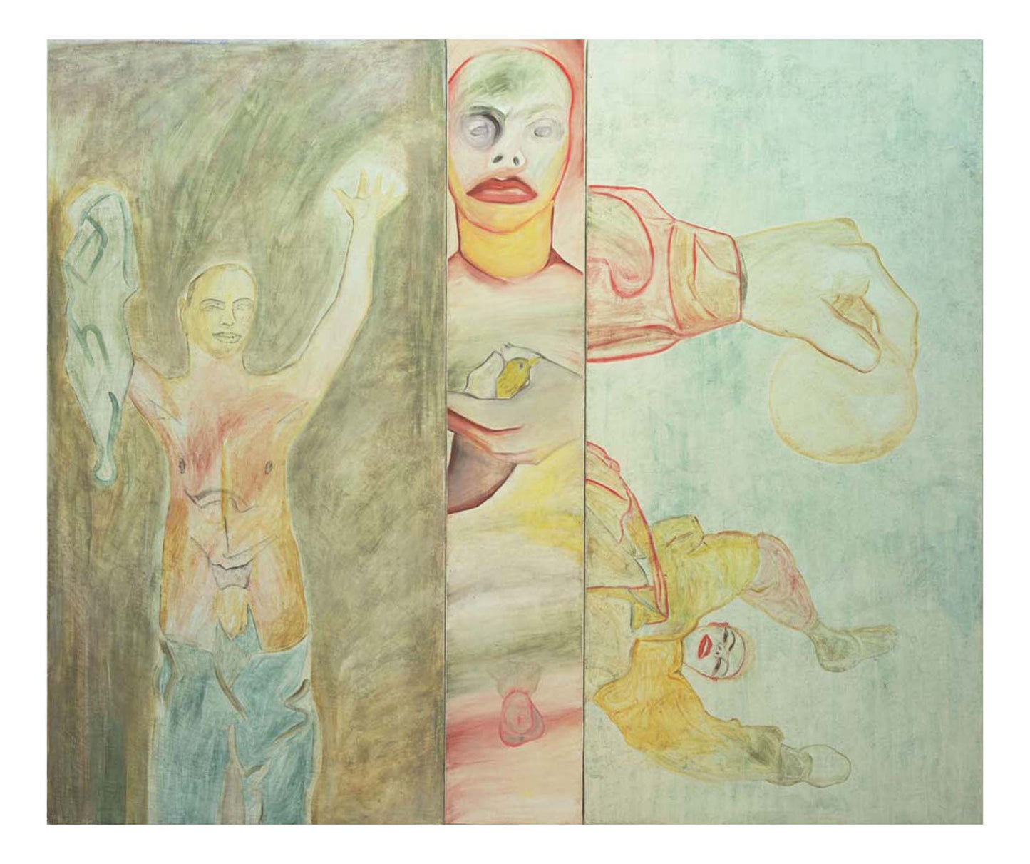Francesco Clemente - Conversion to Her, 16x12" (A3) Poster Print