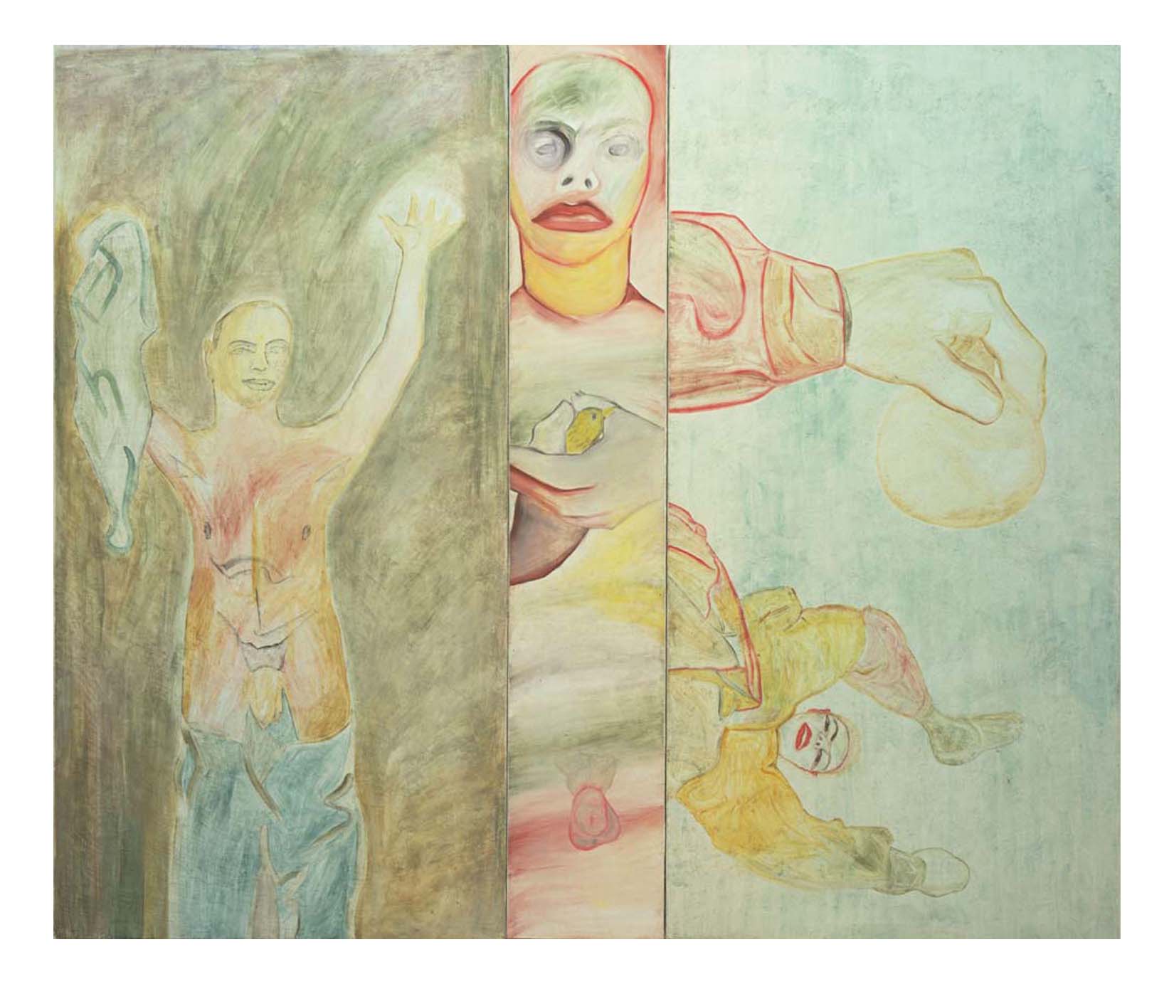 Francesco Clemente - Conversion to Her, 16x12" (A3) Poster Print