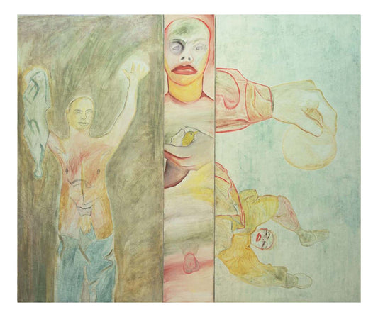 Francesco Clemente - Conversion to Her, 16x12" (A3) Poster Print
