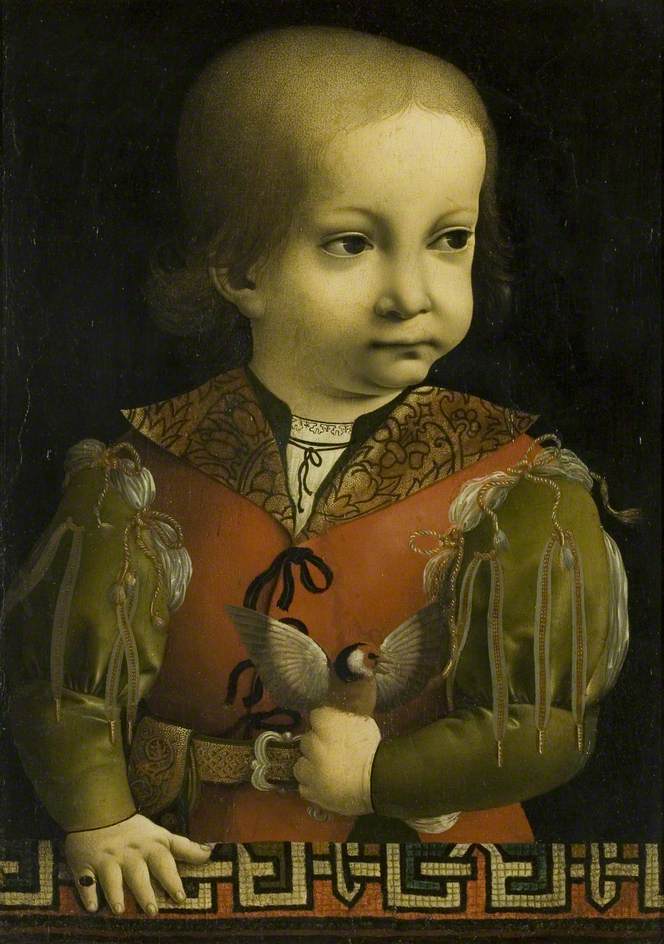 Francesco Maria Sforza (1491–1512), 'Il Duchetto', vintage artwork by Marco d' Oggiono, A3 (16x12") Poster Print